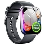 STA Smart Watch for Android and iPhone,2.01" Smartwatch for Men Women,Fitness Activity Tracker (Black)