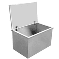 thumbnail image 1 of EDTara Commercial Drop-In Ice Chest, Stainless Steel Bin for Outdoor Ice Bar and Cold Beverage Storage, 1 of 9