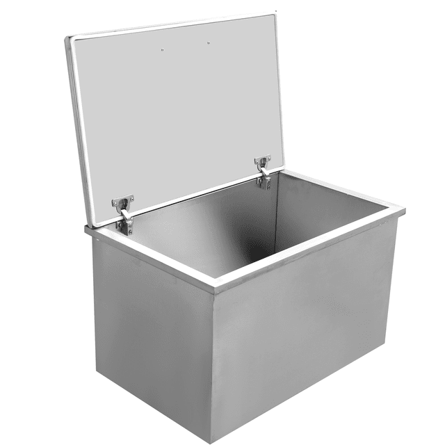 EDTara Commercial Drop-In Ice Chest, Stainless Steel Bin for Outdoor Ice Bar and Cold Beverage Storage