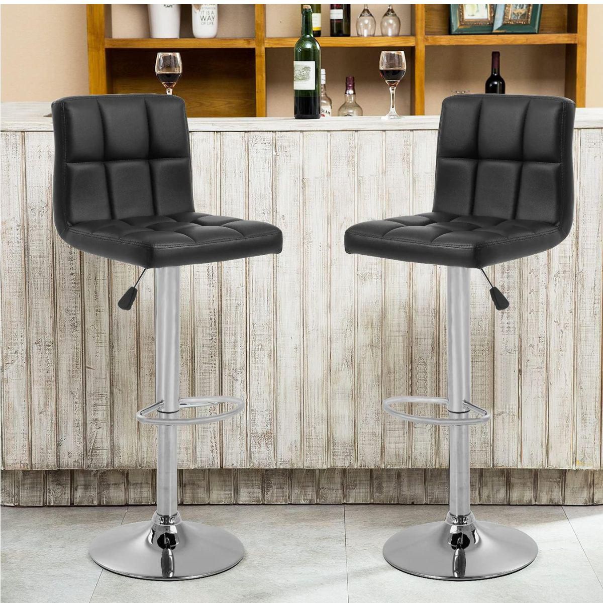 Tabouret réglable en cuir de la collection Heavenly