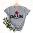 thumbnail image 3 of Pisexur T-shirt Décontracté à Manches Courtes et Col Rond pour Femme, Haut Imprimé, Hauts pour Femmes, Hauts de Sortie pour Femmes, Hauts d'Été pour Femmes Gris, TG, 3 of 4