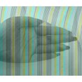 thumbnail image 3 of oneOone Viscose Chiffon Fabric Multicolor Stripe Printed Craft Fabric BTY 42 Inch Wide, 3 of 3