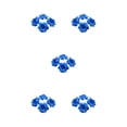 thumbnail image 2 of Baohd 50pack/lot Multi-color Fabric For Wide Application In Weddings And Parties Hats Fiber Realistic Appearance Soft Texture Deep Blue 4.5cm 5Set, 2 of 6