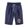 thumbnail image 1 of Birdeem Pantalons d'Été pour Femmes Imprimé Cinq Points Grande Taille Coton Lin Pantalons Décontractés, 1 of 6
