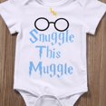 thumbnail image 3 of SUNSIOM Newborn Baby Romper Summer Cotton Letter Print Short Sleeve Jumpsuit, 3 of 6