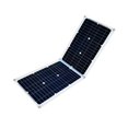 thumbnail image 1 of 50W Solar Charger Folding Bag Portable Photovoltaic Module Mobile Phone Solar Fast Charging Outdoor Power Supply Charging , Splash and Dust Resistance, 1 of 7