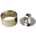 thumbnail image 1 of DIY Stainless Steel Mousse Cake Ring Mold Flower Heart  Square Shape Layer Slicer Cookie Cutter, 1 of 5