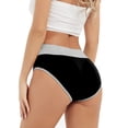 thumbnail image 4 of 3 Pack High Waist Panties for Women Tummy Control Plus Size Cotton Underwear Full Coverage Comfy Ladies Briefs 5XL, 4 of 7
