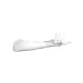 thumbnail image 1 of Gravity Threads Ladies Satin Opera Gloves 18" Ivory, 1 of 2
