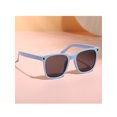 thumbnail image 2 of Faithtur Kids UV400 Protection Sunglasses, Contrast Color Square-Rimmed Glasses for Boys, Girls, 2 of 9