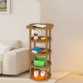thumbnail image 4 of Table d'Appoint Moderne, Petite Table Basse avec Tablette de Rangement, Table de Sofa Mobile pour Salon, Assemblage Facile, Support Organisateur à Trois Niveaux, 4 of 6