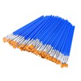 thumbnail image 2 of 50 Pcs Flat Paint Brushes, Small Brush Bulk for Detail Painting, 2 of 8