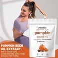 thumbnail image 4 of YUTAN LENORIA Pumpkin Seed Oil 3000mg|180=900Capsules|ColdPressed|- NEW, 4 of 7