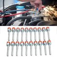 thumbnail image 1 of AC Hose Barb Fitting Refrigerant Hose Barb Connector, 20PCS Air Conditioning Hose Barb Fitting Straight Aluminum High Strength Universal for Cars Trucks, 1 of 8