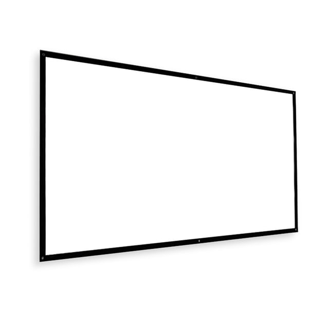Écran de Projecteur 120 Pouces 16:9 HD Pliable Portable Écran de Projection