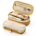 thumbnail image 2 of Colorful Large Storage Pencil Case Pen Bag with Zipper Big Capacity Pouch Organizer for Office Travel Holder Box, 2 of 7