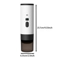 thumbnail image 2 of Noehoiugi 3-In-1 Portable Usb Rechargeable Coffee Maker - 72W 12V Machine With 90Ml Water Reservation For Travel, 2 of 3