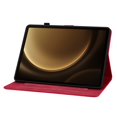 thumbnail image 3 of Tablet Case for FOXDOCK Samsung Galaxy Tab S10 Plus – Premium PU Leather Cover with Lily Embossed Design, Card Slots, 3 of 6