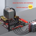 thumbnail image 2 of 10/16 Port SATA PCIE 6Gbs Internal Adapter Converter SATA 3.0 Cards J6W0, 2 of 9