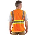 thumbnail image 2 of Walls HI-VIS ANSI II Premium Safety Vest Hi-Vis Orange 2XL, 2 of 2