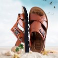 thumbnail image 3 of Sandales PEONAVET pour Hommes Style Ouragan avec Semelle Intercalaire en Mousse et Semelle Extérieure en Caoutchouc Durabrasion Robuste - Soldes d'Été Liquidation, 3 of 6