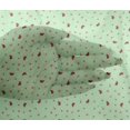 thumbnail image 4 of oneOone Viscose Chiffon Fabric Leaves & Flower Floral Print Fabric BTY 42 Inch Wide, 4 of 4