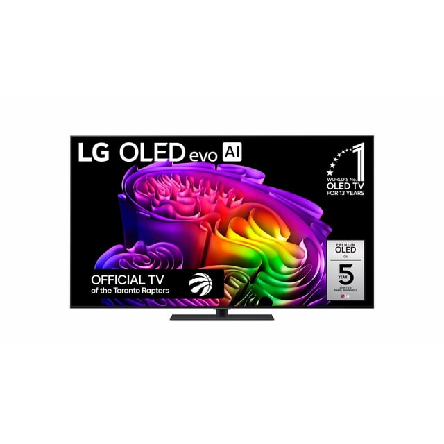 LG 65-Inch G6 OLED evo 4K Smart TV - α11 AI Processor 4K Gen 3, Alexa Built-in, Up to 165Hz Refresh Rate, G-Sync, FreeSync, Table Stand, WebOS 26(OLED65G6SUB, 2026)