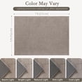 thumbnail image 3 of HOMCOM 5x7 Faux Fur Area Rug, Modern Geometric Pattern Non-Slip Carpet, Tan, 3 of 10