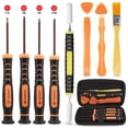 thumbnail image 1 of TSV T6 T8 T10 Screwdriver Repair Tool Set Fit for Xbox One, Xbox 360, PS3, PS4, PS5 Controller, Cross Screwdriver, Security Torx Magnetic Screwdriver Kits with Pry Tools, 1 of 6