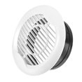 thumbnail image 1 of Unique Bargains Grille d'Écran Amovible de 6 Pouces, Couverture Droite, Évent Rond, 1 of 5