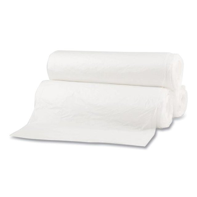 Boardwalk BWK515 Repro Low-Density Can Liners, White
