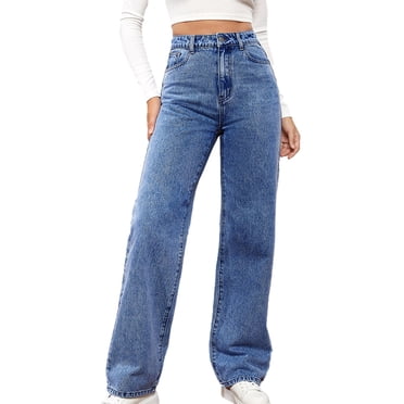 High Waisted Jeans Women Fashion Women Solid High Waisted Stretch Slim Jeans Casual Pencil Pants Womens Jeans High Waisted Womens High Waisted Pants High Waisted Jeans for Women