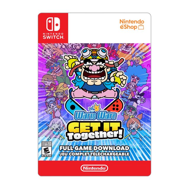 Nintendo Switch WarioWare: Get it Together 64.99 (Digital Code)