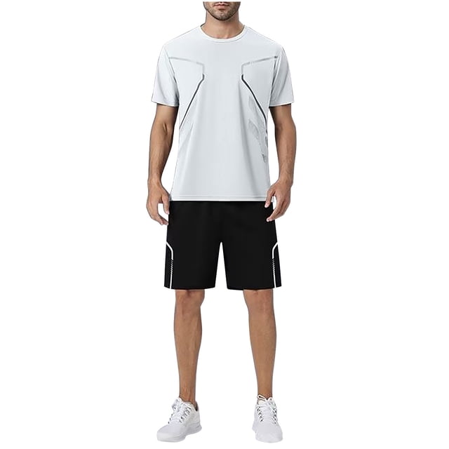 Cameland Summer Outfits For Men Set Men's Tracksuits 2 Piece Jogging Suits Casual Sports Sweatsuits Track Suits Set