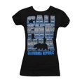 thumbnail image 1 of Womens California Republic Blue Tribal Pattern Black T-Shirt - Small, 1 of 1