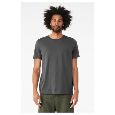 Bella + Canvas 3001CVC Unisex Heather CVC T-Shirt - SLD ASPHALT BLND - 2XL