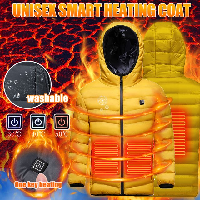 Baby Clothes for Girls USB Intelligent Constant Temperature Heated Windproof Plus Size Coat For Children Winter 3 Heated Jacket Coat Clothes for Teen Girls on Clearance