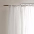 thumbnail image 3 of Bouclair Rideau Transparent Carla Blanc 52x108 Po (132x274 cm), 3 of 8