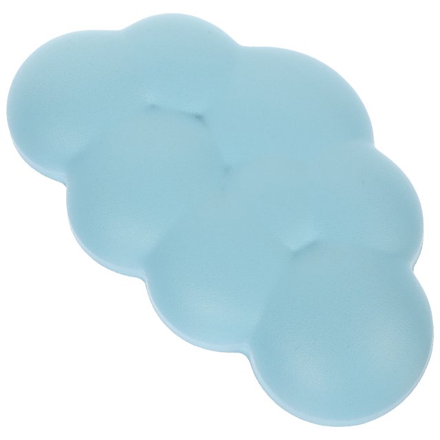 Minkissy 1Pack Blue Keyboard Wrist Rest Pad for Office and Home Use with Memory Foam and