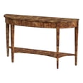 thumbnail image 1 of Butler Specialty Company Astor Burl Wood Demilune Console Table - Brown, 1 of 8