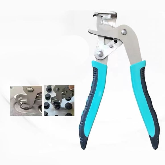Eoozwa Grooved Automatic Pliers Alloy Steel Tool for Car Trim Removal Effort Saving Lever Design Non Slip Handle