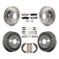thumbnail image 1 of Transit Auto Front Rear Disc Brake Rotors Semi-Metallic Pads and Drum Kit (7Pc) for Car 2000-2001 Dodge Ram 1500 4WD K8F-102050, 1 of 11