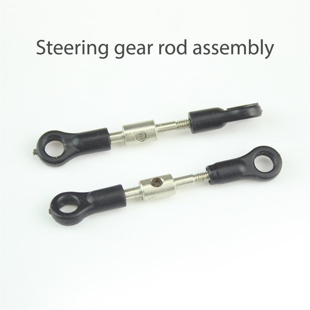 6Pcs/Set Acier Servo Traction de Liaison Fournit Tige Télécommande 1/14 Modèle de Véhicule Court Long Tirants Améliorer Pièces Réparation Accessoires