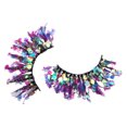 thumbnail image 1 of Decodeary 2piece Holiday Look With Glittery Eyelashes With Sequins Professional Q-38, 1 of 6