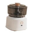 thumbnail image 3 of Rongfmy Food Processor Blender Chili Pepper Shredder 350ml Kitchen Tools Electric Garlic white, 3 of 9