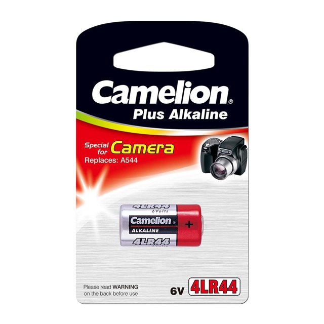 Lot de 24 Piles Alcalines 4 LR44 6 Volts (A544, PX28A)