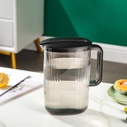TopLLC Large Capacity Cold Water Bottle Mug Set Plastic Fridge Water Bottle Summer Drinking Utensils Set water bottle