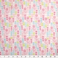 thumbnail image 3 of FABRIC CREATIONS Baby Girl Flannel Pre-Cut Fabric Pack, 4x1, 1.8 m (2 yd), 3 of 6