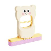 Cute Cat Pattern Mini Handheld Mop Small Hand Absorbent Mop Foldable Self Mini Mops For Small Spaces Portable Self Washable Mops Microfiber Desk Wall Leather Wipes Mesh Bath with Soap Foam Dish Soap