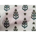 thumbnail image 4 of oneOone Cotton Poplin Fabric Leaves & Paisley Block Print Fabric BTY 56 Inch Wide, 4 of 4